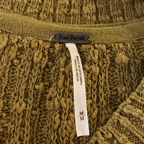 Free People All My Friends Knitted Henley Sweater - Picture 5 of 9